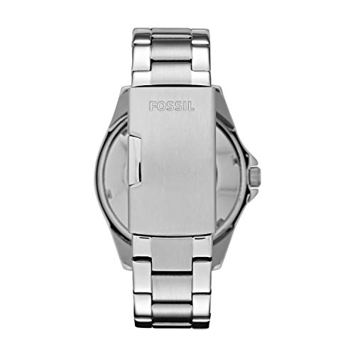 Fossil Women's Riley Quartz Stainless Steel Chronograph Watch, Color: Silver (Model: ES3202)
