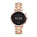 Fossil Women's Gen 4 Venture HR Heart Rate Watch with Stainless Steel Touchscreen Smartwatch Strap, Color: Rose Gold, 17 (Model: FTW6018)