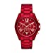 Michael Kors Women's Bradshaw Quartz Watch with Stainless Steel Strap, Red, 21.6 (Model: MK6724)